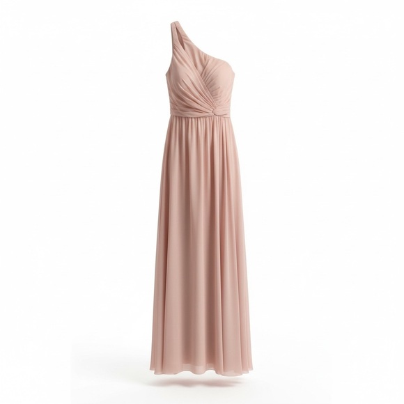 Lulus Dresses & Skirts - Blush One-Shoulder Maxi Dress SIZE 16